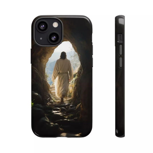 Jesus Rising from the Tomb Phone Case